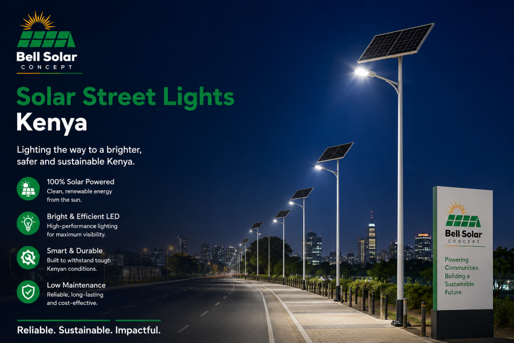 Solar Street Lights Kenya - bellsolarc.com