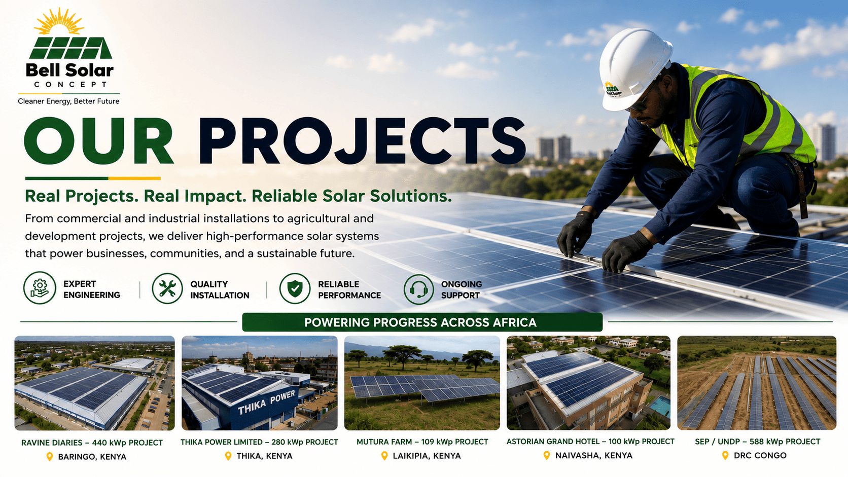 our projects bellsolarc.com