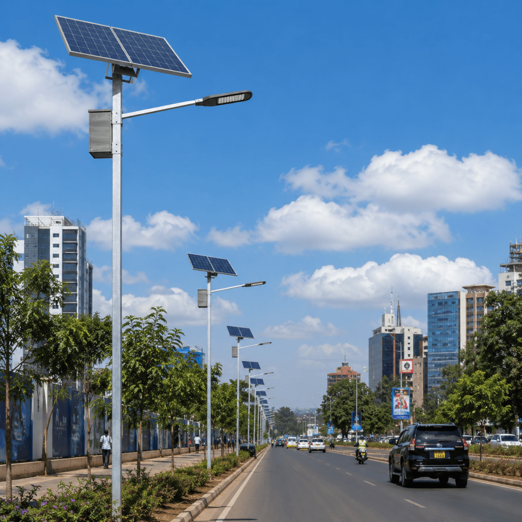 urban street light installation in kenya bellsolarc.com